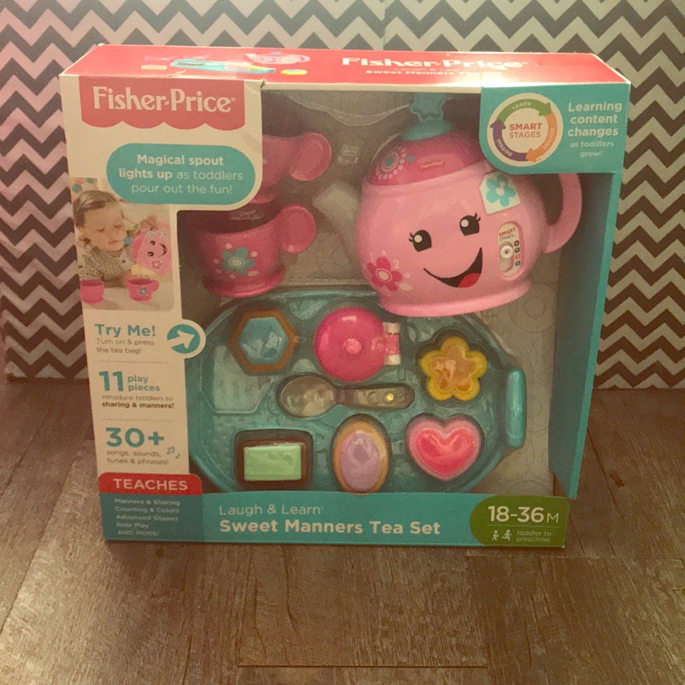 Fisher price sweet manners tea set